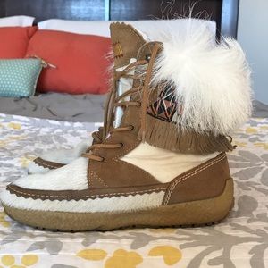 Tecnica Navajo White Winter Boots